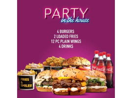 HOB - House Of Burgers Party In The House Deal For Rs.4499/-